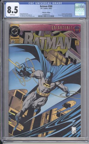 Batman #500 (Collector's Edition) Value - GoCollect