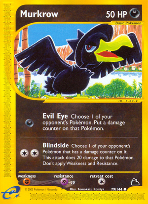 Murkrow (79/144) - Skyridge (Reverse Holo)