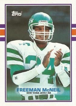 Freeman McNeil 1989 Topps #232 Sports Card