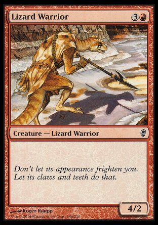 Lizard Warrior (Conspiracy) Trading Card