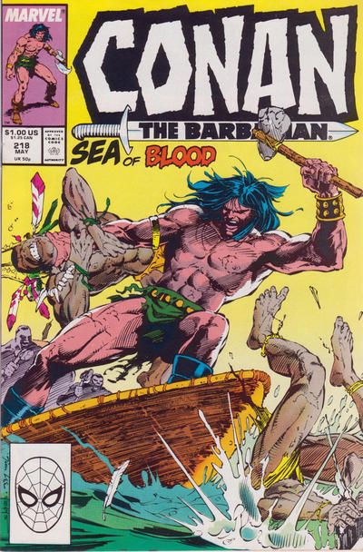 Conan the Barbarian #218 Comic