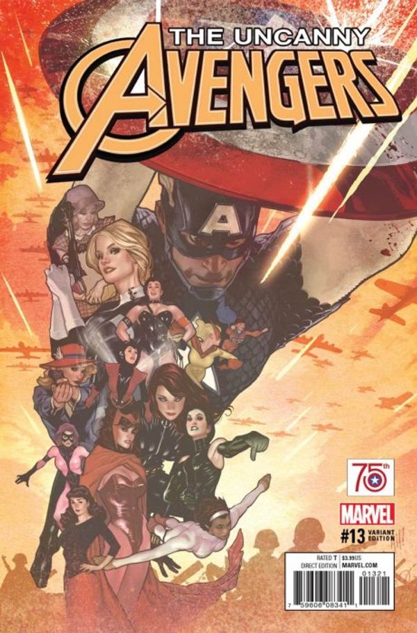 Uncanny Avengers #13 (Captain America 75th Anniv Variant)