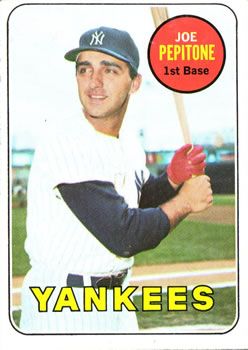 Joe Pepitone 1969 Topps #589 Sports Card