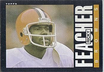 Ricky Feacher 1985 Topps #227 Sports Card