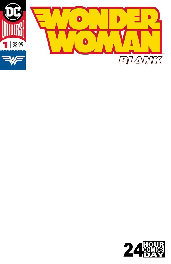 Wonder Woman Blank Comic #1 #1