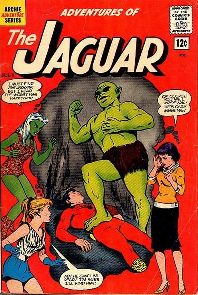 Adventures of the Jaguar #7 Comic