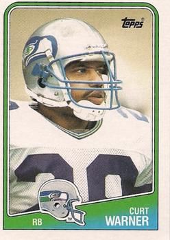 Curt Warner 1988 Topps #132 Sports Card