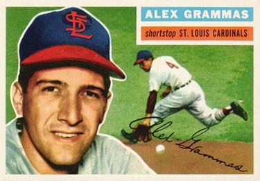 Alex Grammas 1956 Topps #37 Sports Card