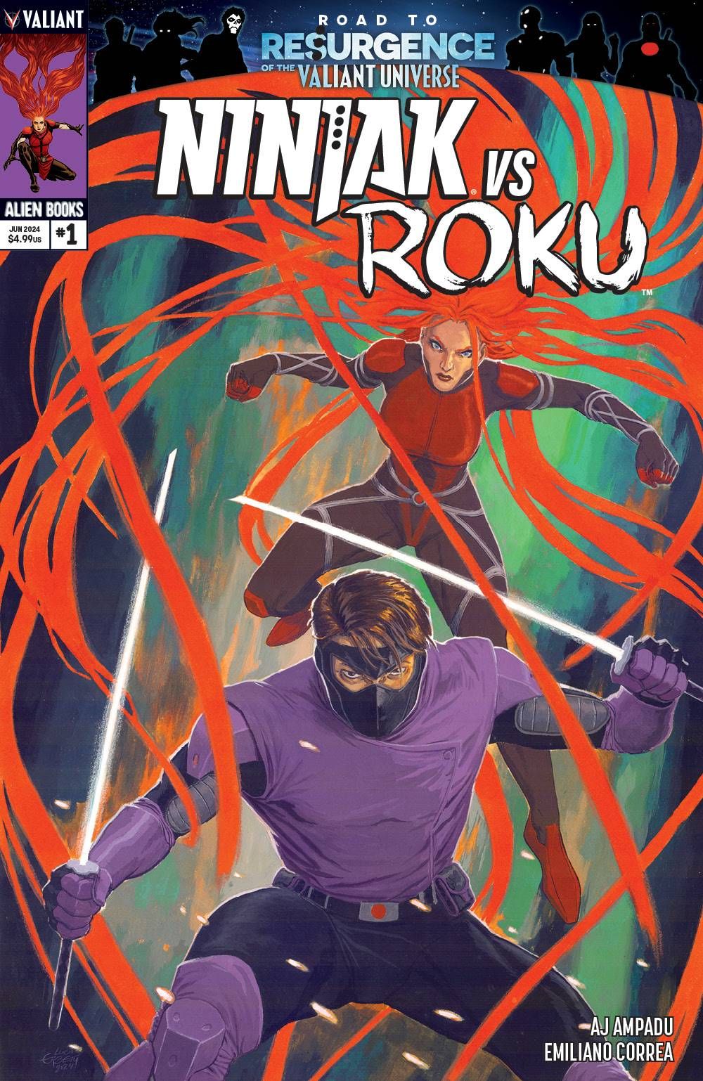 Ninjak Vs Roku #1 Comic