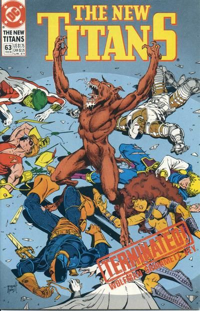 New Titans, The #63 Comic