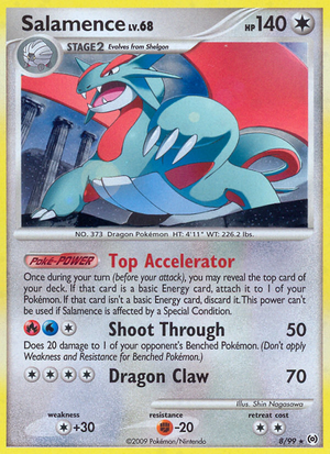 Salamence (8/99) - Arceus