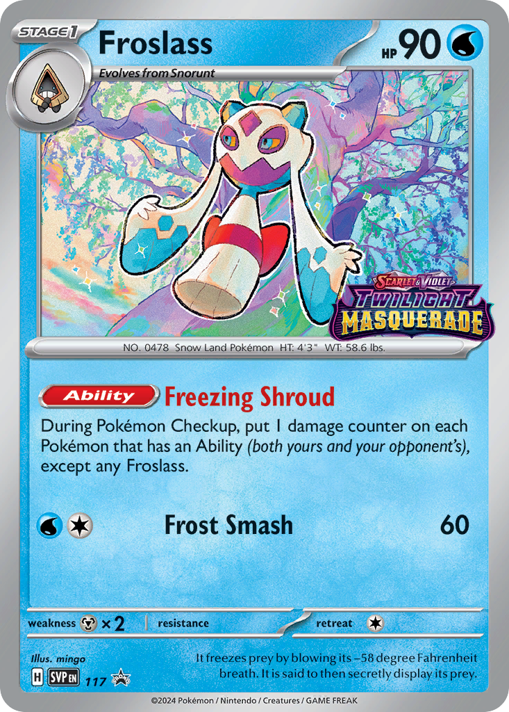 Froslass (117/148) - Scarlet & Violet Black Star Promos Pokémon Card