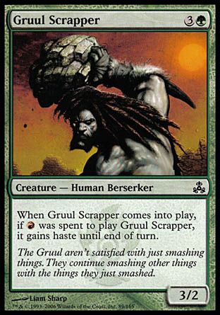 Gruul Scrapper (Guildpact) Trading Card