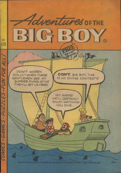 Adventures of Big Boy #109 [West] Comic