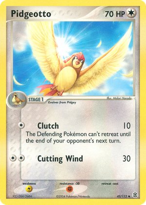 Pidgeotto (45/112) - FireRed & LeafGreen