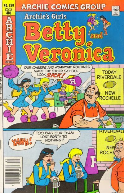 Archie's Girls Betty and Veronica #288 Comic