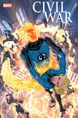 Civil War #5 (Facsimile Edition Pete Woods Variant)