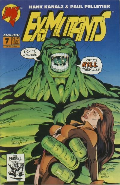 Ex-Mutants #7 Comic