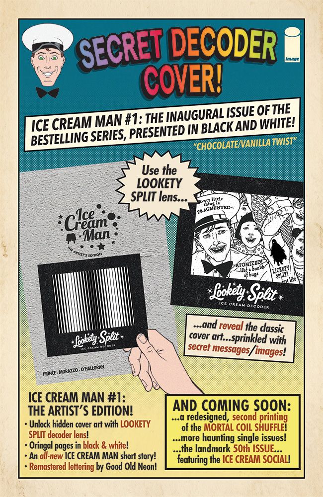 Ice Cream Man #1 (Chocolate Vanilla Twist Edition) Comic