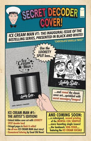 Ice Cream Man #1 (Chocolate Vanilla Twist Edition)
