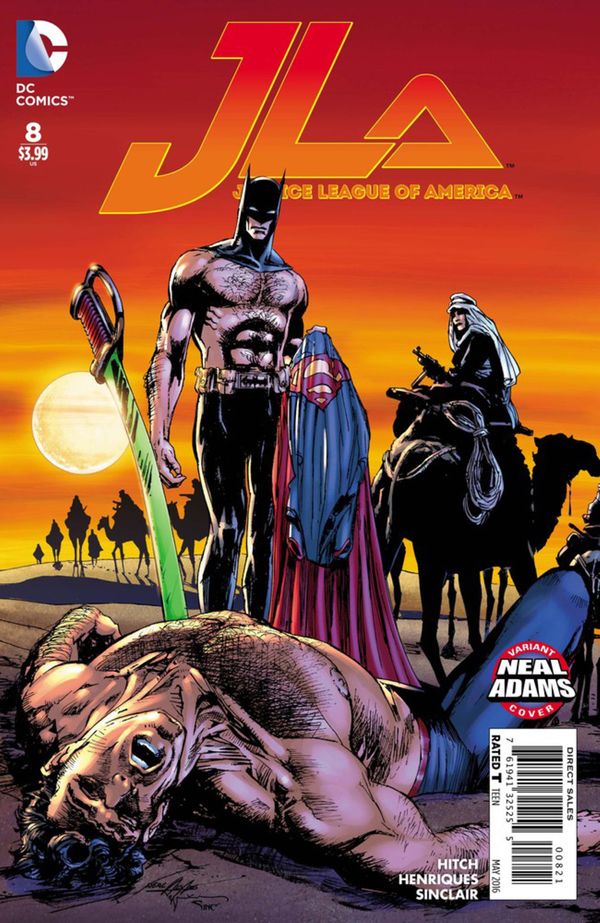 Justice League Of America #8 (Neal Adams Variant Cover)