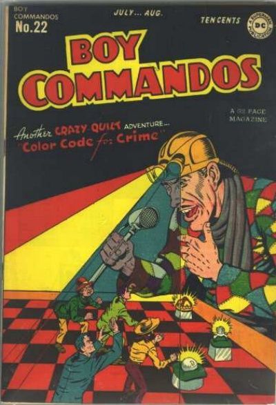 Boy Commandos #22 Comic