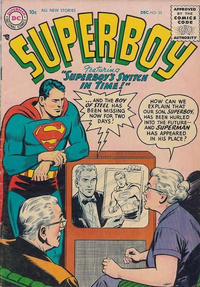 Superboy #53 Comic