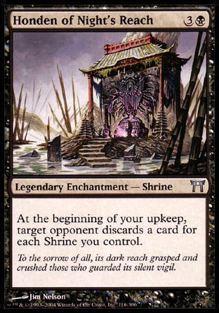 Honden of Night's Reach (Champions of Kamigawa) Trading Card