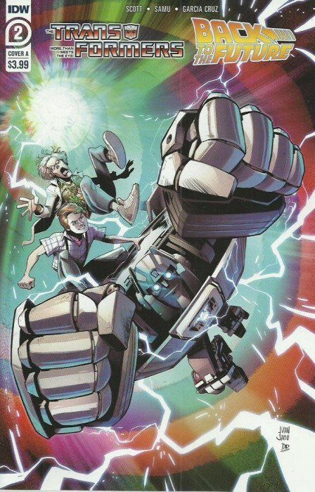 Transformers/Back to the Future #2 Comic