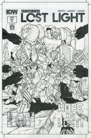 Transformers: Lost Light #2 (Artist Cover Variant)