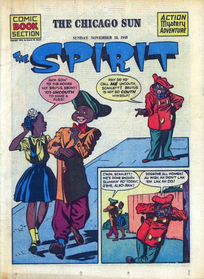Spirit Section #11/18/1945 Comic
