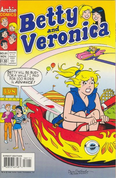 Betty and Veronica #81 Comic