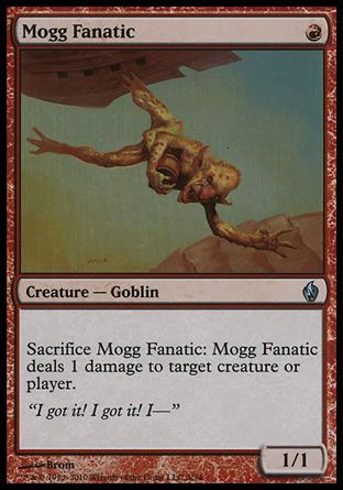 Mogg Fanatic (Premium Deck Series: Fire and Lightning) Trading Card