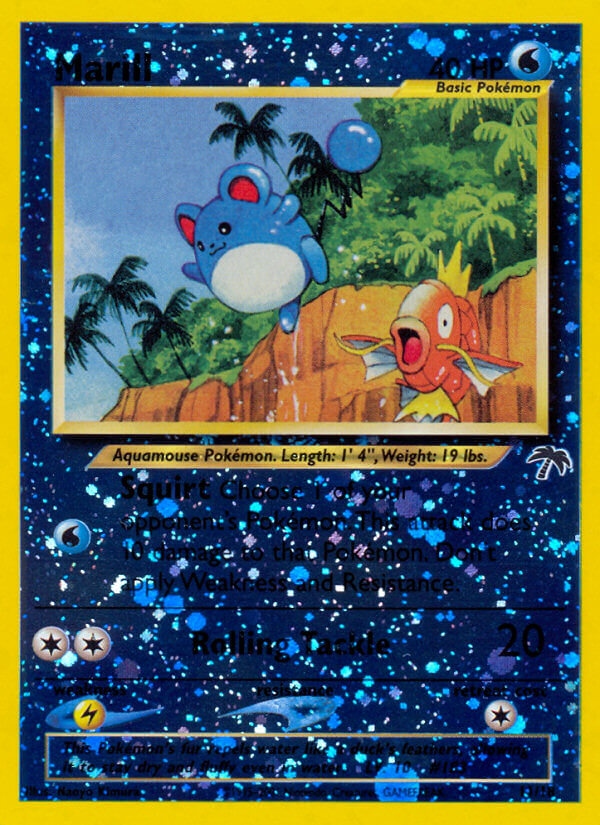 Marill (11/18) - Southern Islands Pokémon Card