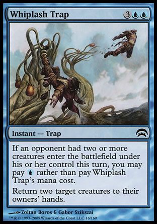 Whiplash Trap (Planechase decks) Trading Card