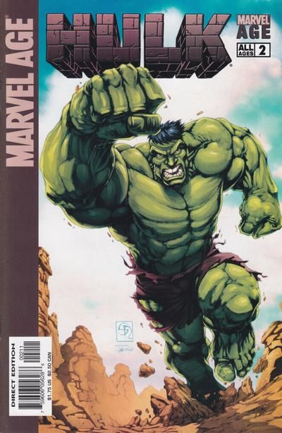 Marvel Age: Hulk #2 Comic