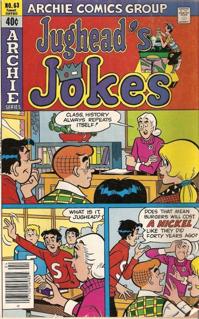 Jughead's Jokes #63 Comic