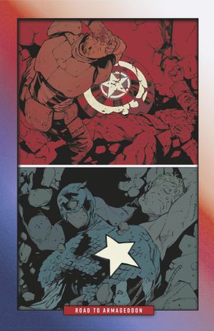 Captain America #3 (Valerio Schiti Ratio Virgin 2nd Printing Variant)
