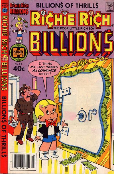 Richie Rich Billions #34 Comic
