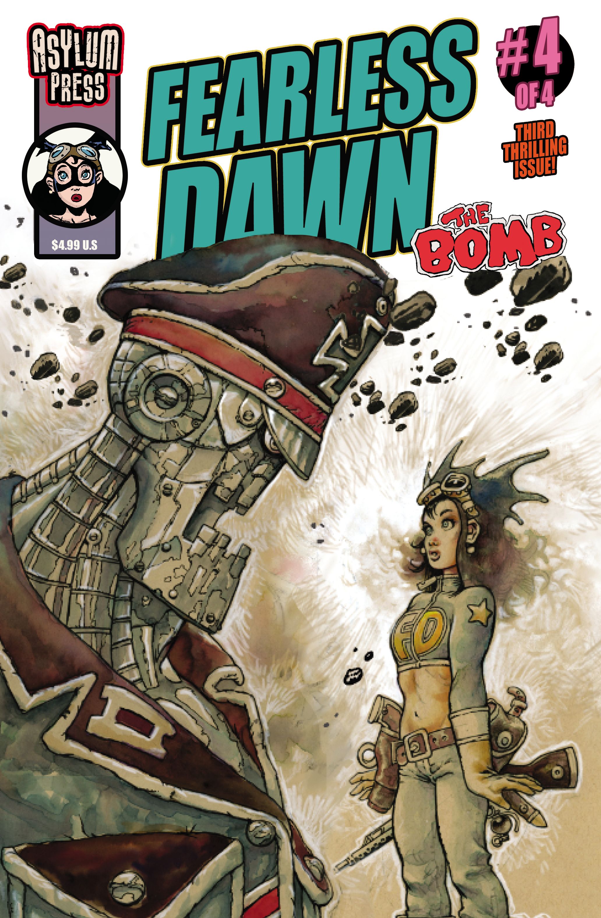 Fearless Dawn: The Bomb #4 Comic