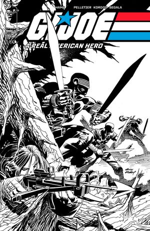 G.I. Joe: A Real American Hero #309 (Cvr B Andy Kubert B&W Variant)