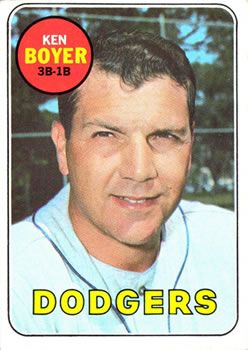 Ken Boyer 1969 Topps #379 Sports Card