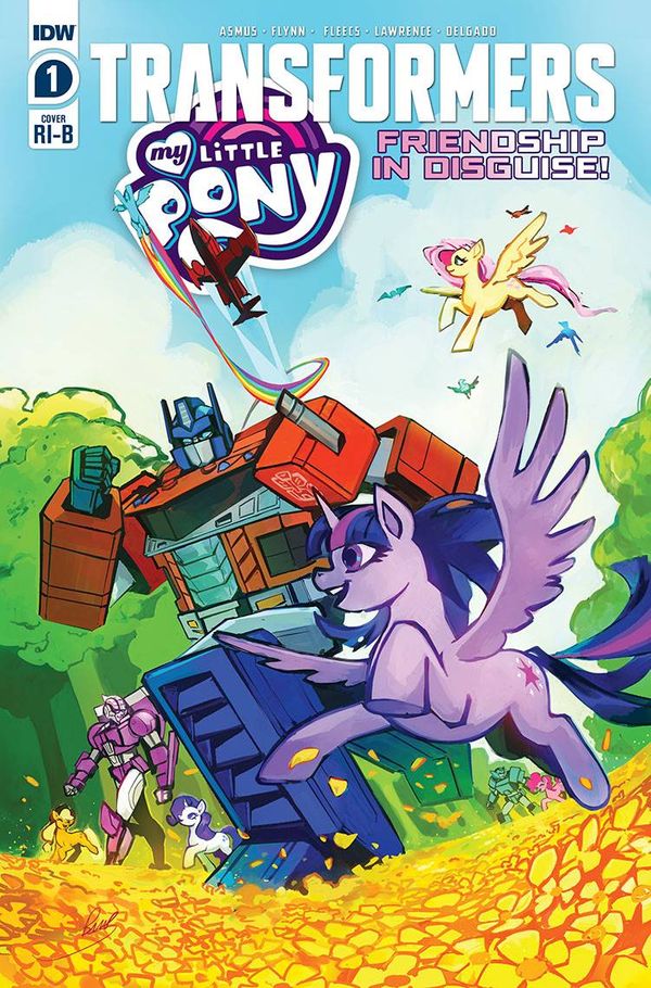 My Little Pony/Transformers #1 (100 Copy Cover)