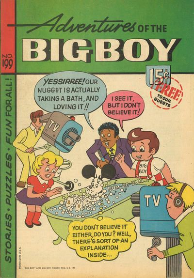 Adventures of Big Boy #199 Comic