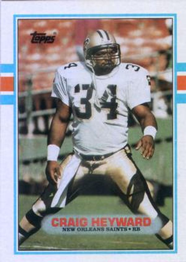 Craig Heyward 1989 Topps #158