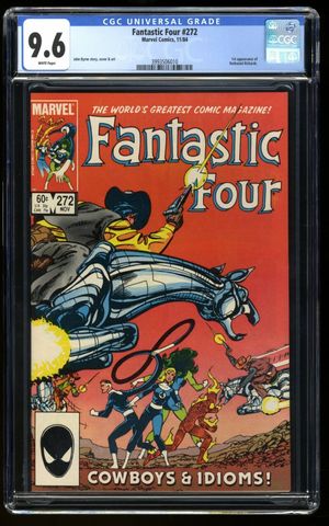 Fantastic Four #272 VG 1984 Stock Image Low Grade 