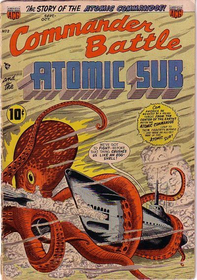 Commander Battle And The Atomic Sub #2 Comic