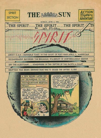 Spirit Section #6/2/1946 Comic