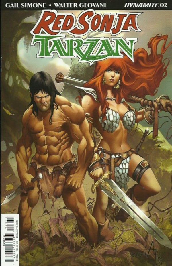 Red Sonja/Tarzan #2 (Cover C Davila)