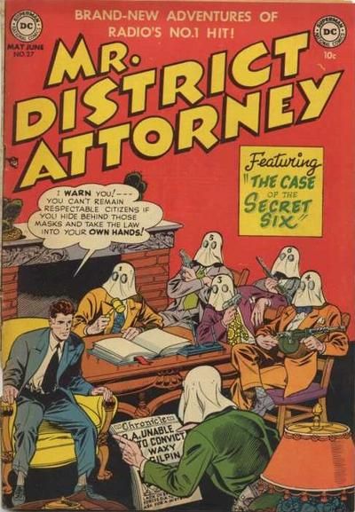 Mr. District Attorney #27 Comic